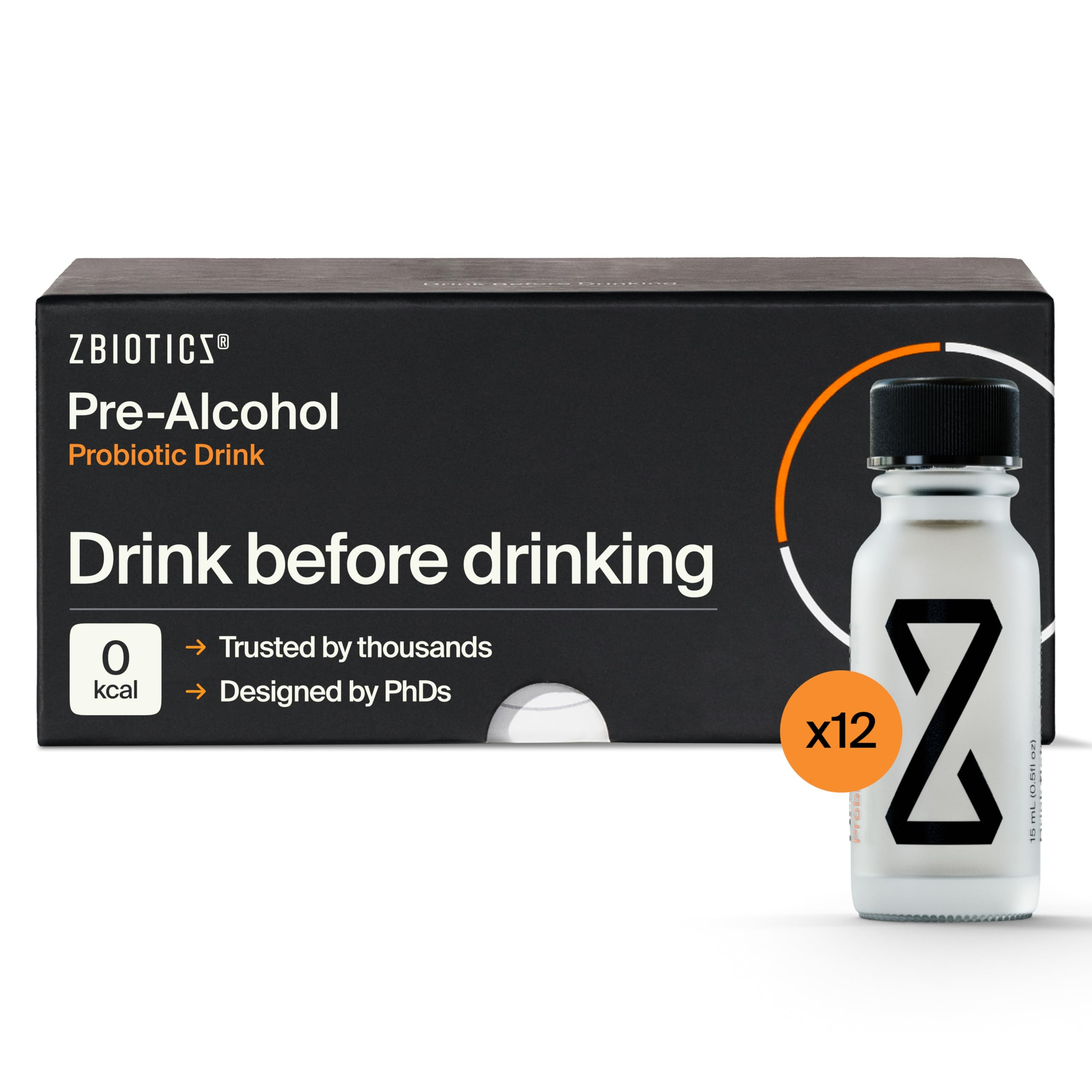 ZBiotics Pre-Alcohol Probiotic Drink