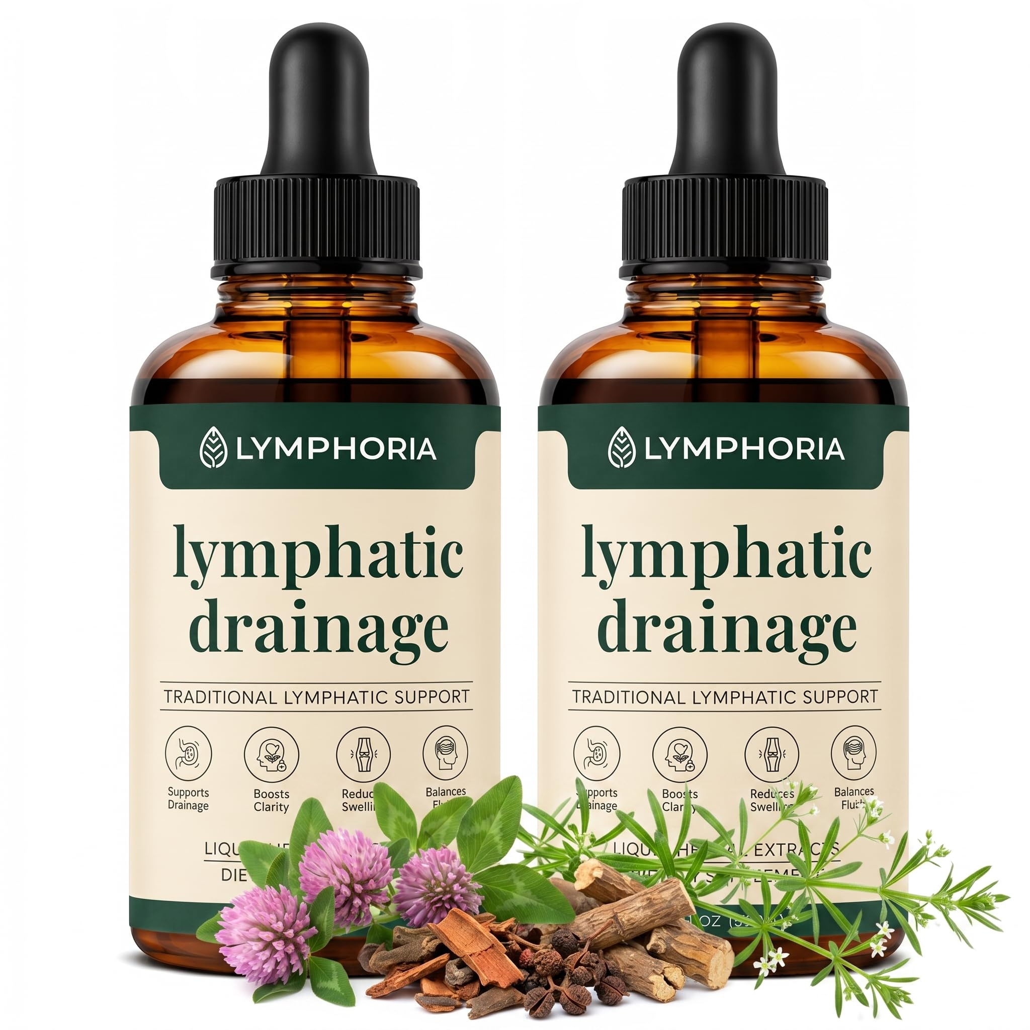 Lymphatic Drainage Drops for Bloat Relief & De-Puff
