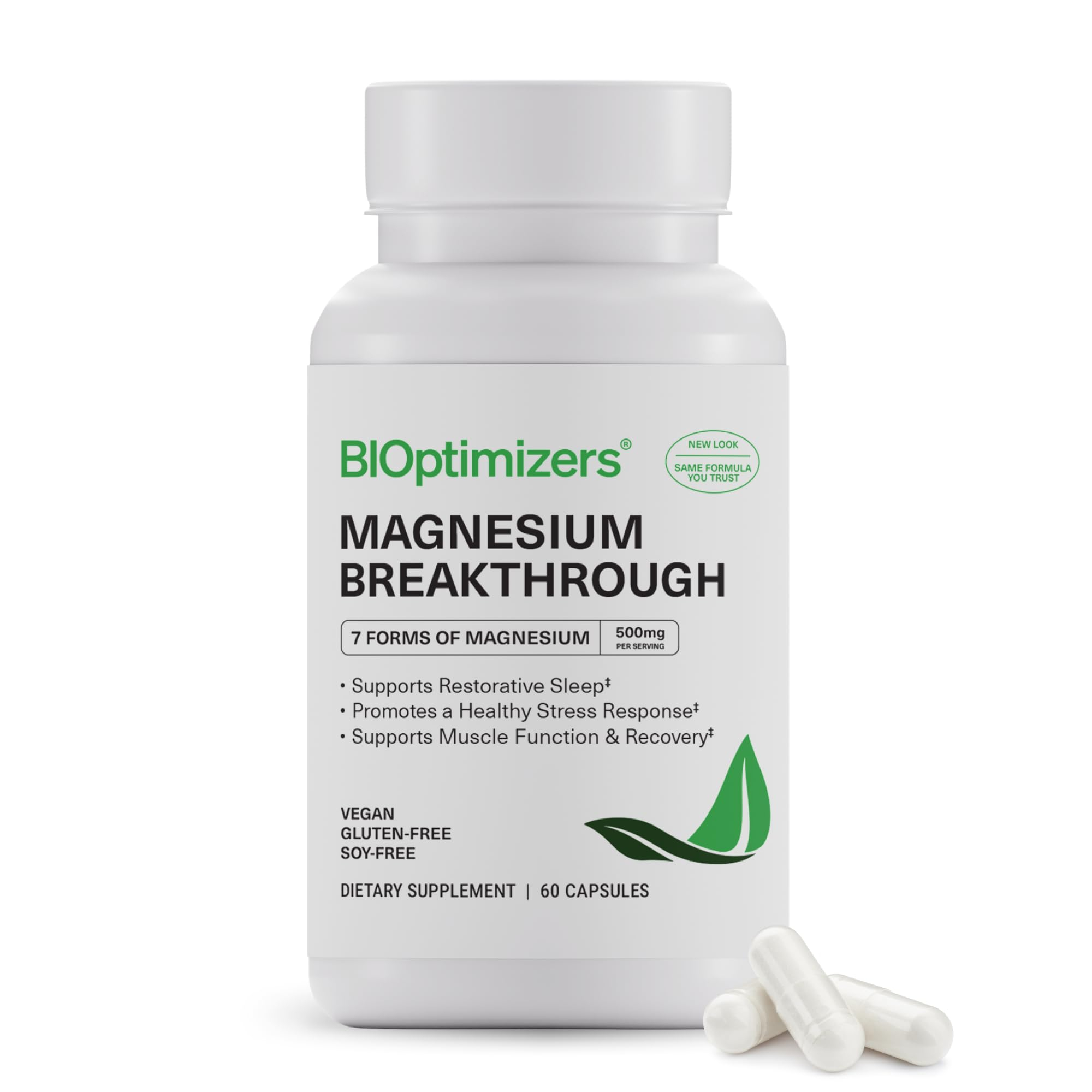 Magnesium Breakthrough 500mg, 7 Forms of Magnesium