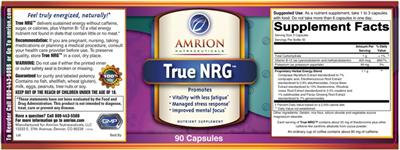 True NRG label