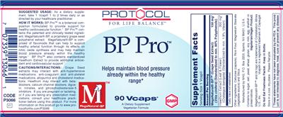 BP Pro label