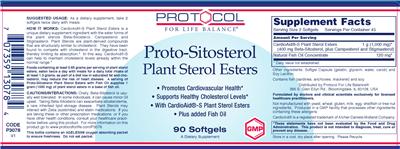 Proto-Sitosterol Plant Sterol Esters label