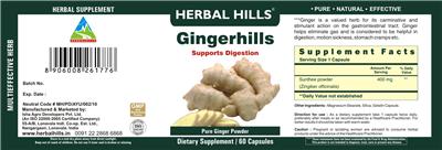 Gingerhills label
