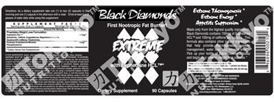 Black Diamonds Extreme label