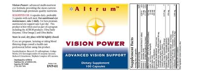 Vision Power label