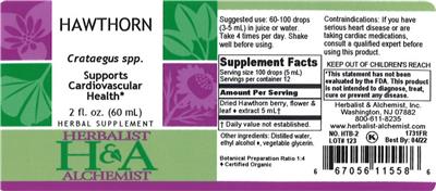 Hawthorn label