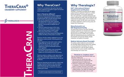 TheraCran label