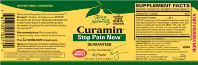Curamin label