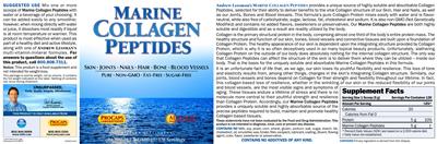 Marine Collagen Peptides label