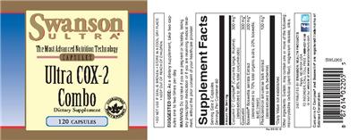 Ultra COX-2 Combo label