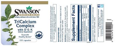 TriCalcium Complex with D & K label