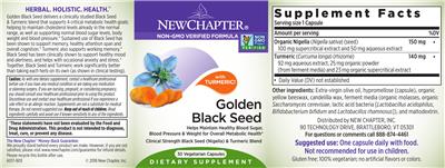 Golden Black Seed label