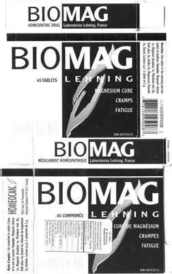 Biomag Lehning label