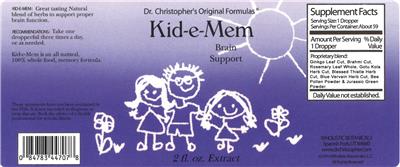 Kid-e-Mem label