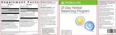 PM Reset Formula label