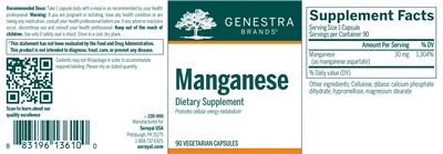 Manganese label