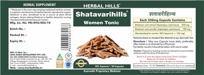 Shatavarihills label