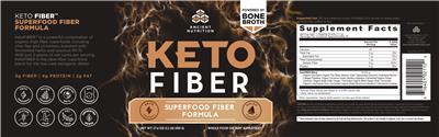 Keto FIBER label