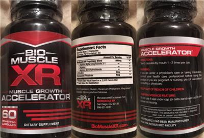BioMuscle XR label