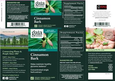 Cinnamon Bark label