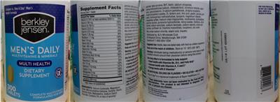 Men's Daily label