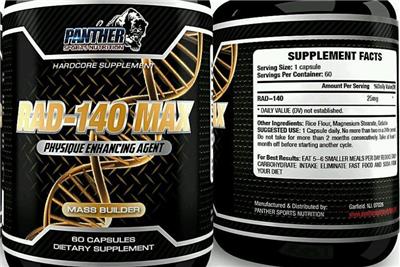 Rad-140 Max label