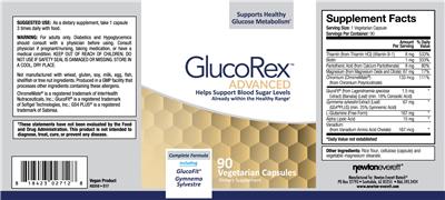 GlucoRex label