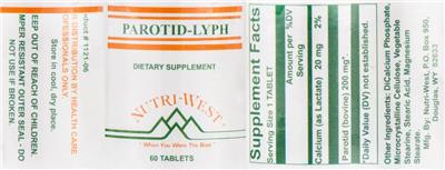 Parotid-Lyph label