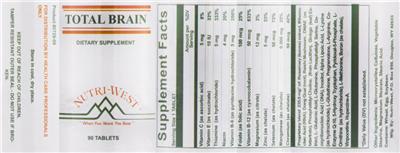 Total Brain label