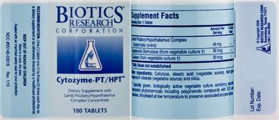 Cytozyme-PT/HPT label