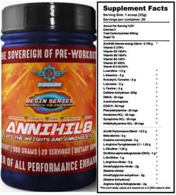 Annihil8 label