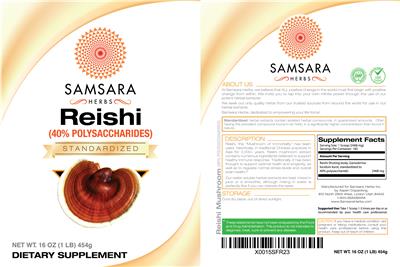 Reishi label