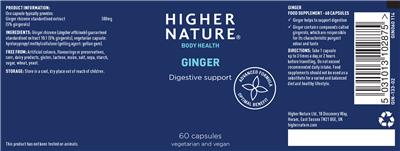 Ginger label