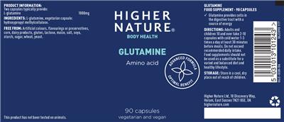 Glutamine label