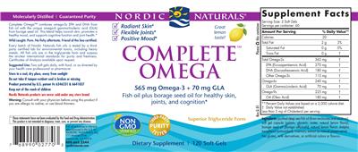 Complete Omega Lemon label