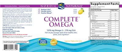 Complete Omega Lemon label