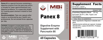 Panex 8 label