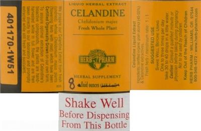 Celandine label