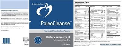 PaleoCleanse Functional Detoxification Powder label