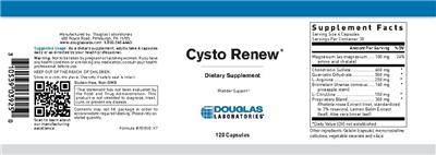 Cysto Renew label