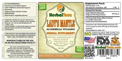 Lady's Mantle label