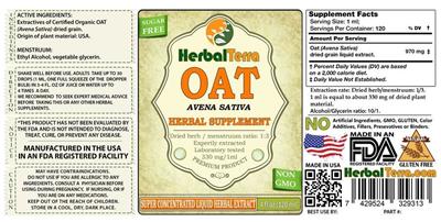 Oat label