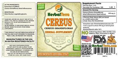 Cereus label