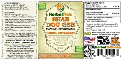 Shan Dou Gen label