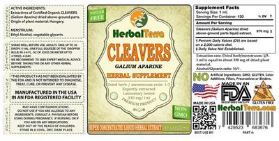 Cleavers label