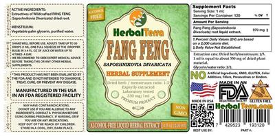 Fang Feng label