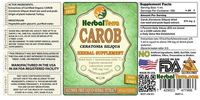 Carob label
