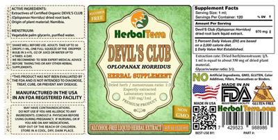 Devil's Club label