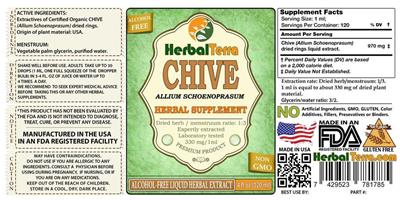 Chive label