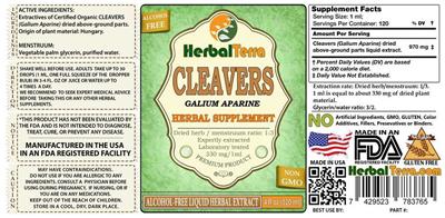 Cleavers label